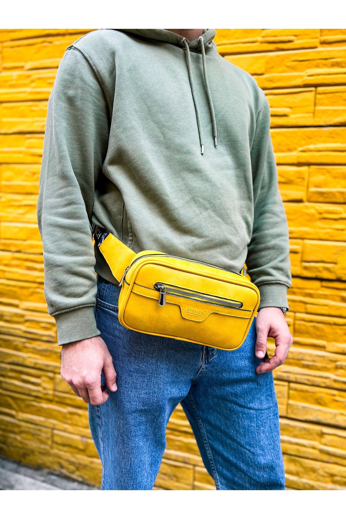 CH101 - Poani Tablet Erkek Çanta SARI