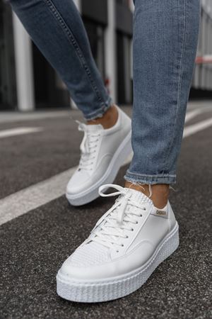 CH017 - FBT Pyramid Erkek Ayakkabı BEYAZ