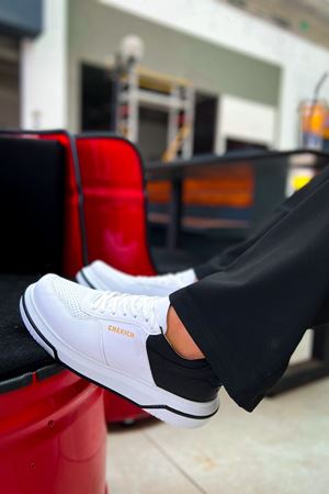 CH075 - CBT Signature Erkek Ayakkabı BEYAZ/SIYAH