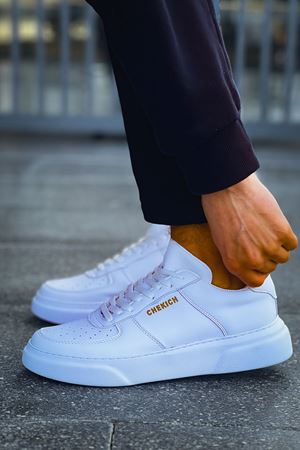 CH087 - CBT Kenton Erkek Ayakkabı BEYAZ / BEYAZ