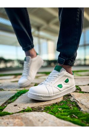 CH151 - GBT Glasses Erkek Ayakkabı BEYAZ/YESIL