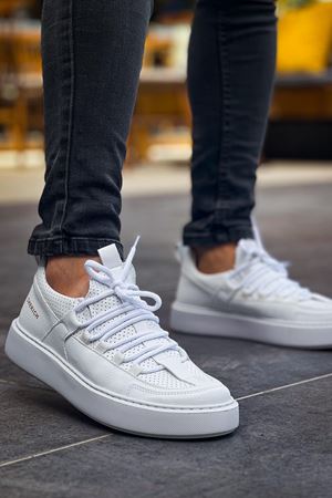 CH159 - CBT Saturn Erkek Ayakkabı BEYAZ