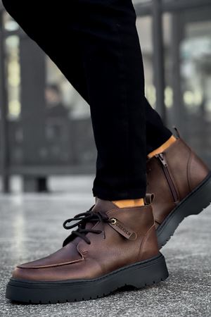 CH213 - CST Bryggen Erkek Bot KAHVE