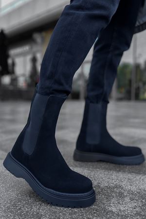 CH223 - SRT Alaska Süet Erkek Bot SIYAH