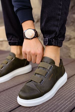 CH253 - CBT Mirror Non Erkek Ayakkabı HAKI