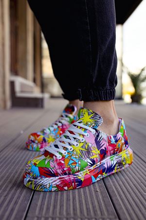 CH255 - CBT Colorfull Erkek Ayakkabı K.RENKLI