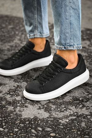 CH275 - Simli Erkek Ayakkabı SIYAH