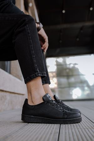 CH977 - CST Tennis Erkek Ayakkabı SIYAH