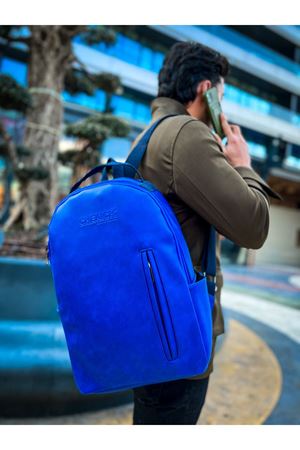 CNT104 - Cilt Erkek Sırt Çantası MAVI
