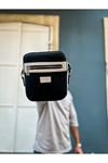 CH102 - Stealht Kare Erkek Çanta SIYAH/BEYAZ